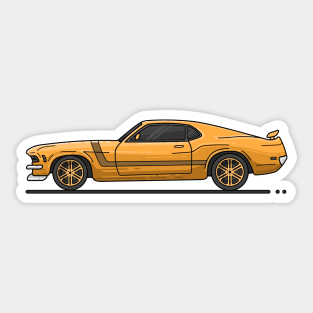 USA Boss Sticker